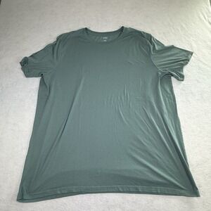 Sonoma Pullover Knit Shirt Men's Size 3XB Sea Green‎ Short Sleeve Crew Neck